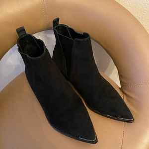 ACNE Studios Jenson Suede Bootie - Black-  $560